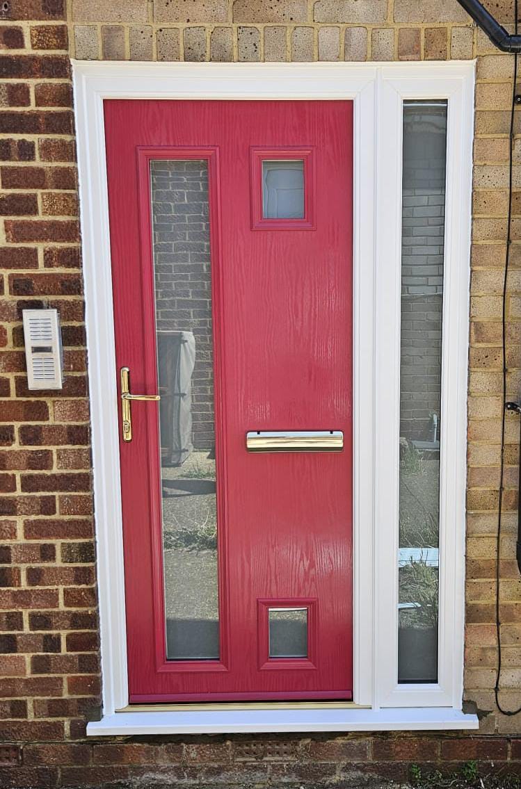 Composite door installation in Canterbury