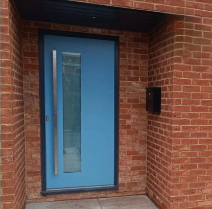 Aluminium front doors in Margate